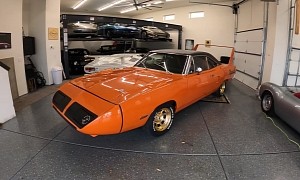 This Hemi-Powered Wrecked Race Car Is the Cheapest Plymouth Superbird in the U.S.