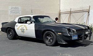 This Highway Patrol-Themed 1979 Chevy Camaro Movie Car Was Featured in The Junkman