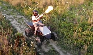 This Home-Made Cyberquad Can Easily Top 100 MPH