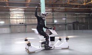 This Hoverbike Takes Us Closer To Future Personal Aircraft
