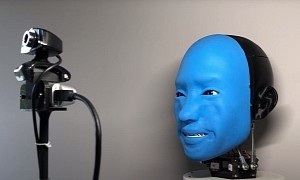 This Humanoid Robot Head Has Facial Expressions, Its Grin Makes You Cringe