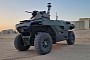 This Hybrid Electric Military Robot Vehicle Turns Lethal at the Drop of a Hat
