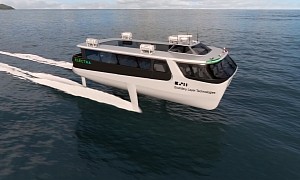 This Hydrofoil Electric Ferry Claims to Be Fastest, Longest Range One in the World