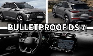 This Inconspicuous DS 7 Vauban Is an Armored PHEV Crossover That Can Take a Bullet for You