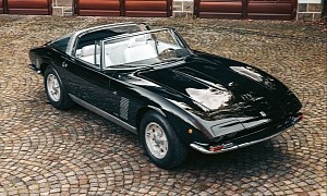 This Rare 1971 Iso Grifo Is a 1-of-4 Series II Targa Vehicle, Packs 327 Chevy V8