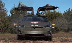 This Insane Tesla Model X Spits Out 8,000 Rounds per Minute and Serves You Fresh Coffee