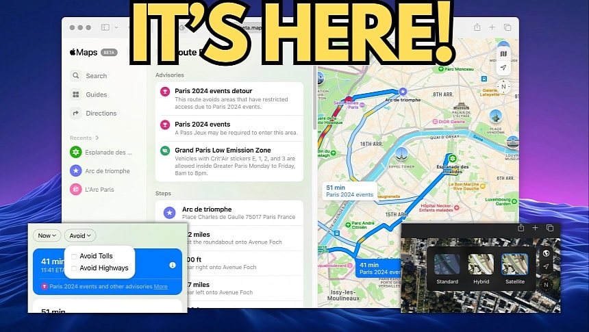 The web-based version of Apple Maps is finally here