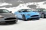 This is Aston Martin Preaching the Drifting Religion on Ice