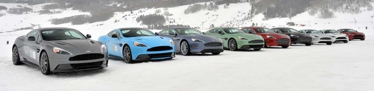 Aston Martin on Ice program