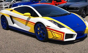 This Is Chris Brown's Strange New Lamborghini Gallardo