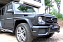 This Is Frank Lampard's G63 AMG, Getting a Sweet Matte Black Wrap