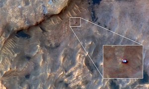 This Is How a Mars Rover Looks Like from Space