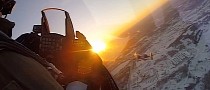 This Is How a Super Bowl Flyover Looks Like From Inside the Cockpit of a Fighter Jet