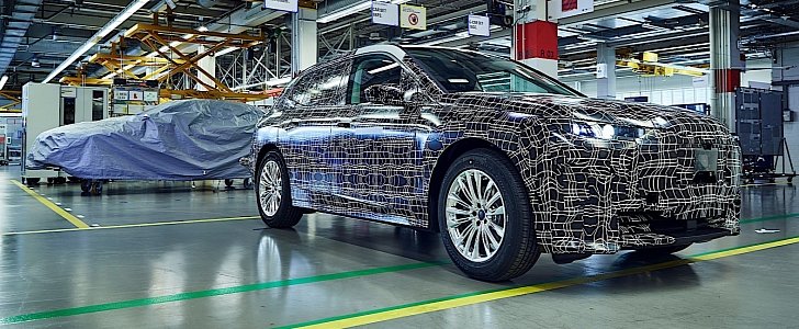 BMW iNext prototype assembly process