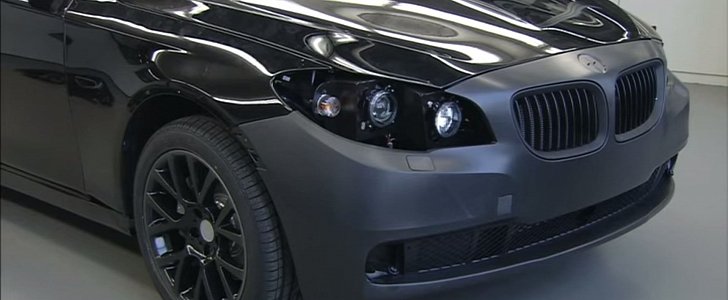 Camouflaged BMW 5 Series GT
