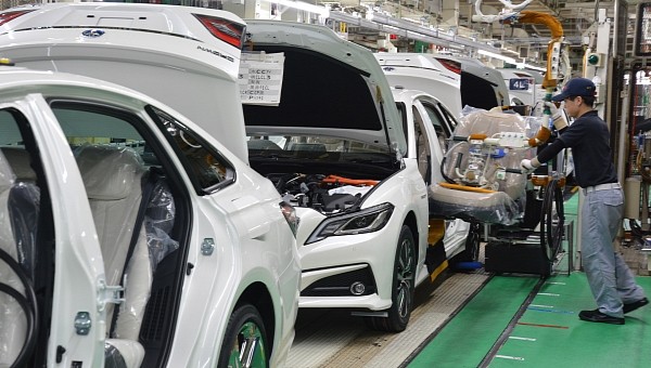 Toyota's production has been hit hard by the semiconductor shortage