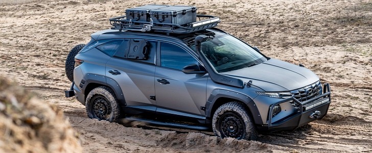 Hyundai Tucson 'Beast' aventura-se no filme Uncharted