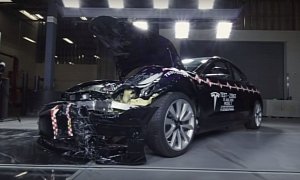 This Is How Model S Motors Are Used to Crash Tesla Cars