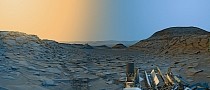 This Is How Sunrise and Sunset Look Like on Mars, But Not Quite