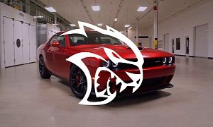 This Is How the 2015 Dodge Challenger SRT Hellcat Is Made