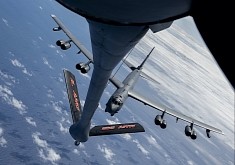 This Is How the B-52 Stratofortress Pulls Up at the Gas Station