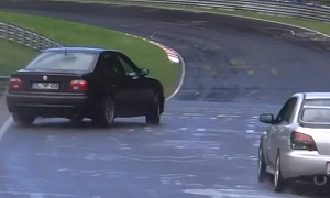 This Is How Tourists Drift on the Nurburgring