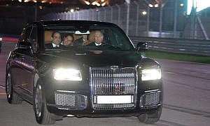 This Is How Vladimir Putin Travels Around Moscow – In a $1.3 Million Armored Limousine