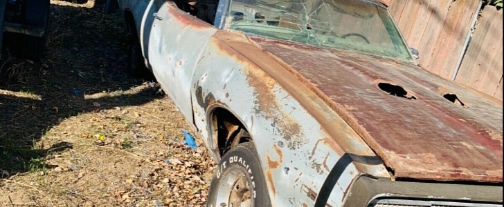 1969 Pontiac GTO rotting