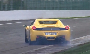 This Is How You Drift a Ferrari 458 Spider