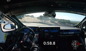 This Is How You Set a Great Time at Laguna Seca in a Tesla Model S Plaid