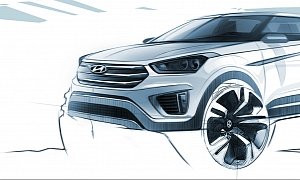 This is Hyundai's New Creta Baby SUV in Sketch Form
