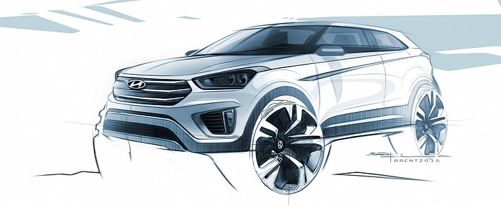 Hyundai Creta Sketch