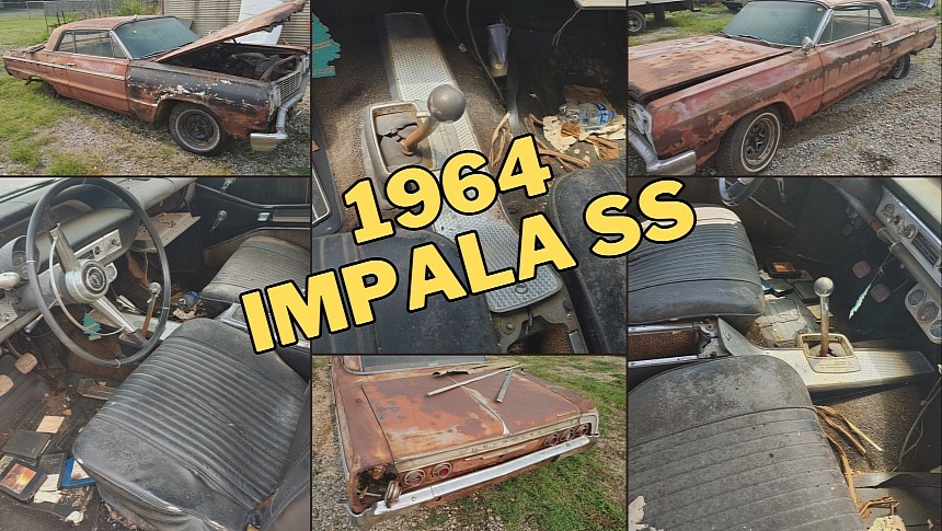 1964 Impala SS ready to serve as a donor