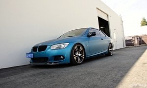 This Is Rare: Matte Atlantis Blue BMW 335i