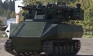 This Is Russia’s Unmanned Armed Combat Robot Fleet