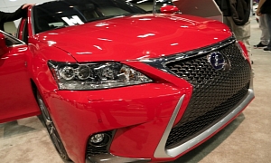 This Is the 2014 Lexus CT 200h In New Redline Finish