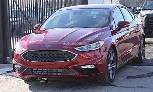 This Is the 2017 Ford Fusion, Naked Ahead of the Detroit Auto Show <span>· Photo Gallery</span>