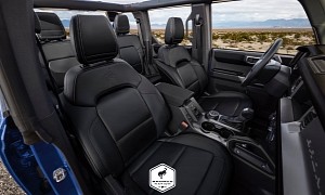 This Is the 2021 Ford Bronco First Edition Interior Dressed Up in Black Onyx