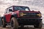 This Is the 2022 Ford Bronco Raptor in All Its Digital Glory