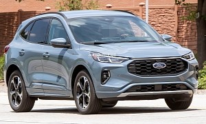 This Is the 2023 Ford Escape Facelift Before You're Supposed to See It, Isn't It Prettier?
