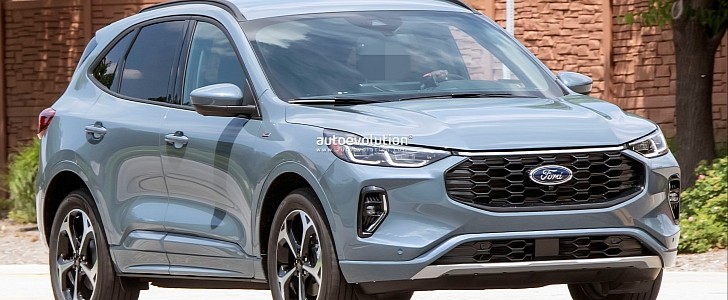 This Is the 2023 Ford Escape Facelift Before You're Supposed to See It,  Isn't It Prettier? - autoevolution