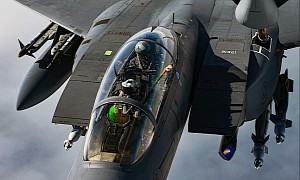 This Is the Closest You’re Ever Going to Get to a Flying F-15E Strike Eagle