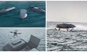 This Is the Enata Foiler USV, a Luxury Flying Yacht Turned Unmanned Military Vessel