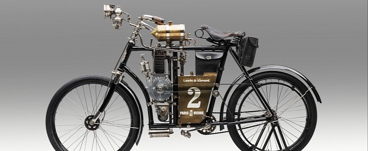 The L&K Type B motorcycle participated in the international Paris-Berlin race, in 1901.