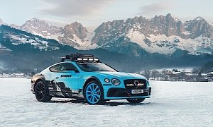 This Is the Ice Race-Ready Bentley Continental GT