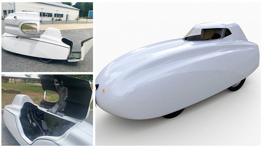 This Is the Katanga VM45, a Cross Between a Sporty Velomobile and a ...