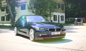 This Is the New 2013 Alpina D3 Biturbo in Motion