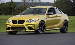 This Is the Only BMW M2 in the World Painted in Austin Yellow