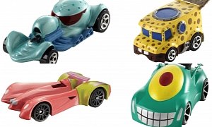 This Is the Spongebob Squarepants Hot Wheels Car Collection