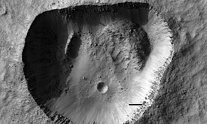 This Is the Strangest-Shaped Impact Crater You’ll Find All Day